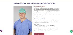 Dr. Serge Tunitski - Doctor Surgeon Gynecologist